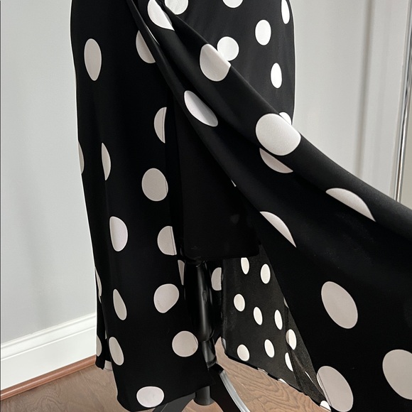 Karen Millen Polka Dot Midi Dress - Picture 5 of 11